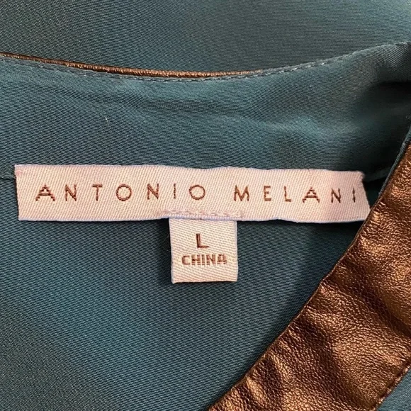 ▪️Antonio Melani Leather Trim Accent Top▪️ - Picture 10 of 11